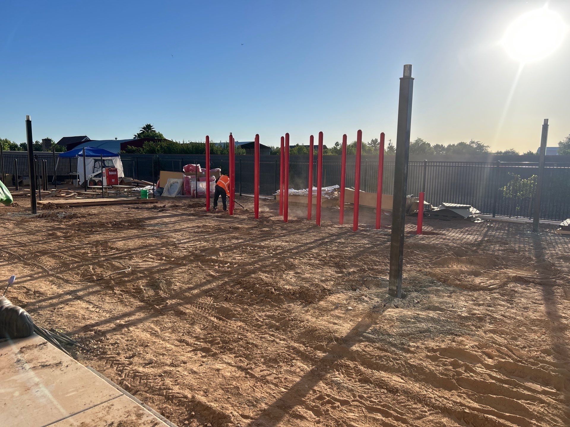 Synthetic Turf and Playground Equipment Queen Creek Preschool by Southwest Greens Midwest