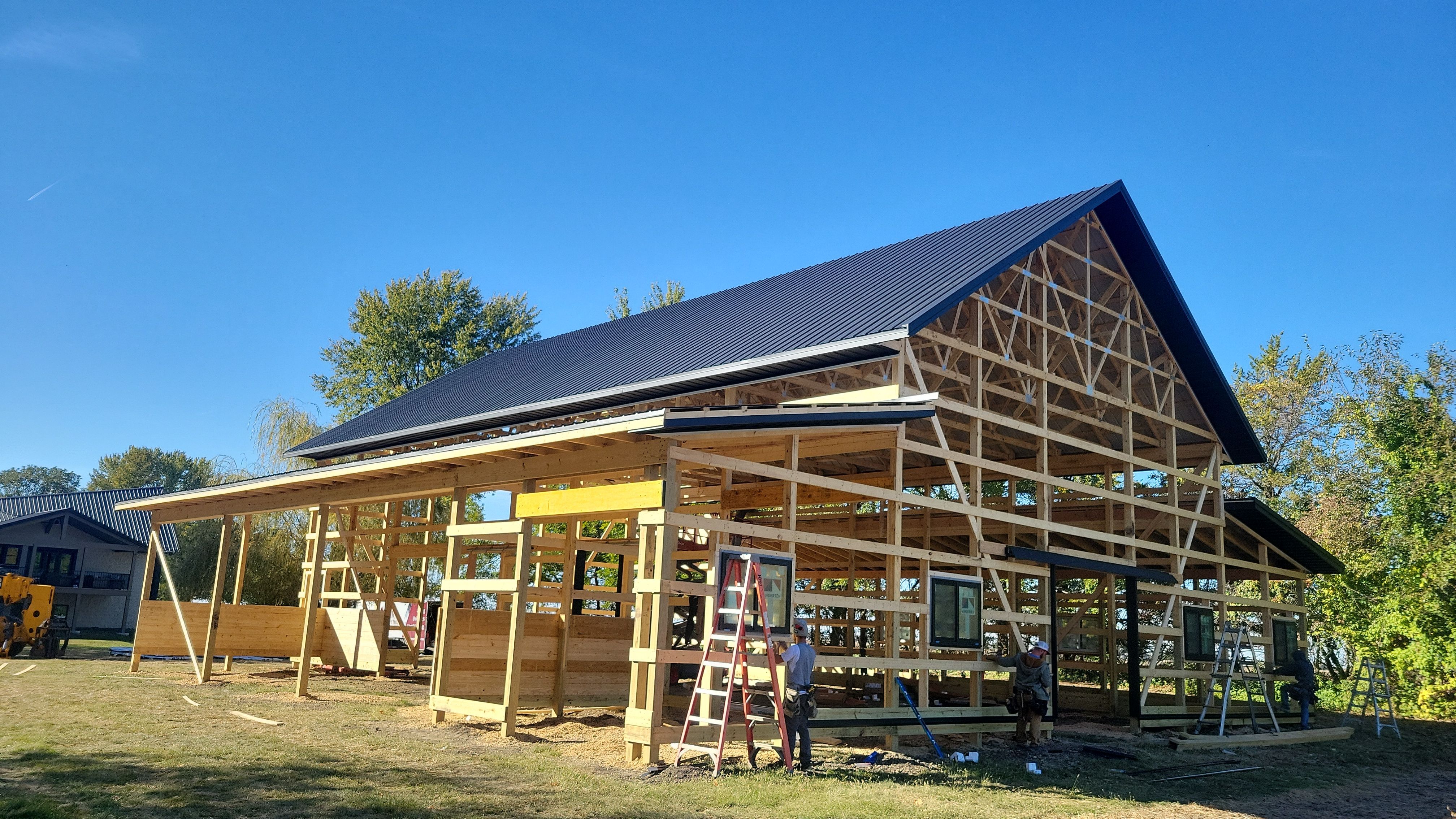  Horse stables by Miles Construction 