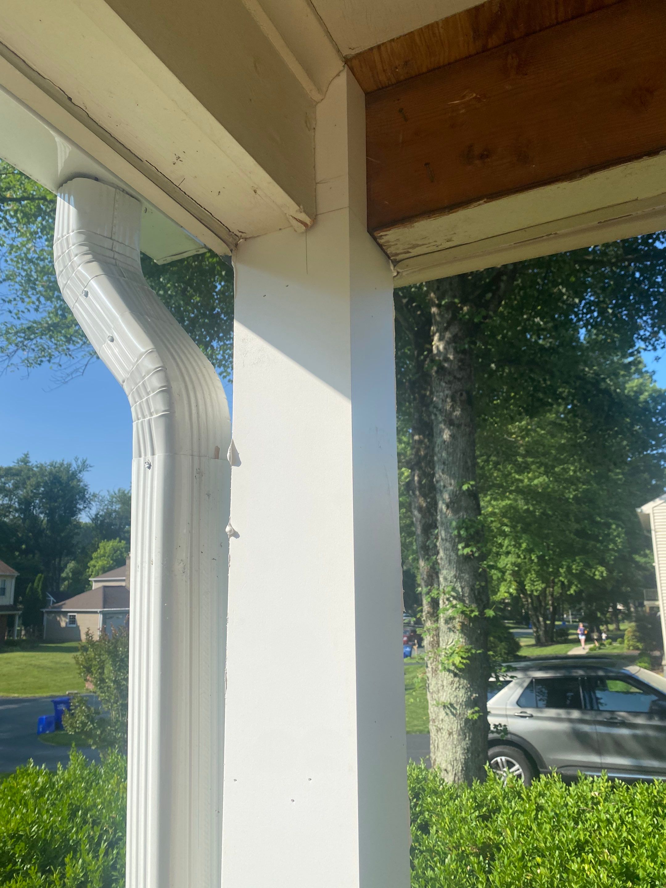 New Bilco doors to basement & new front porch posts by The Smet Companies, LLC