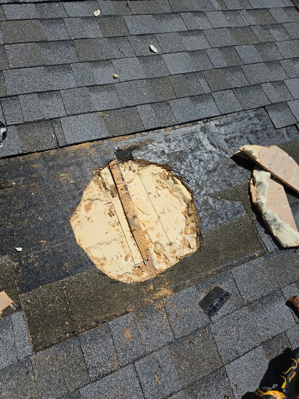 Solar Exhaust Fan Install by Four Peaks Roofing