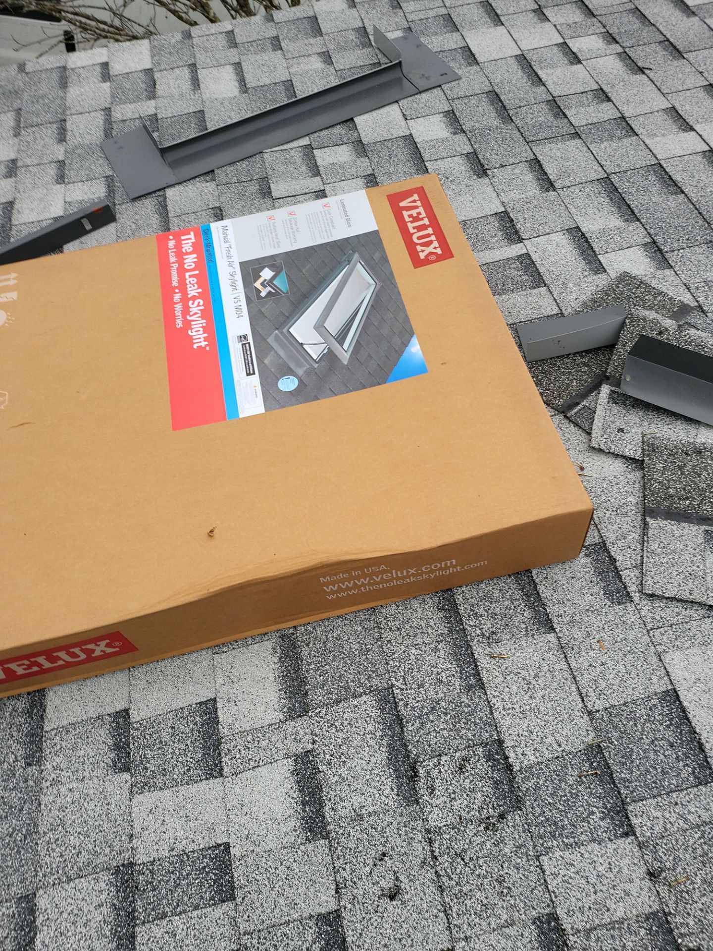 Residential Roofing Installation using Owens Corning TruDefinition Duration Sierra Gray by A Plus Exterior