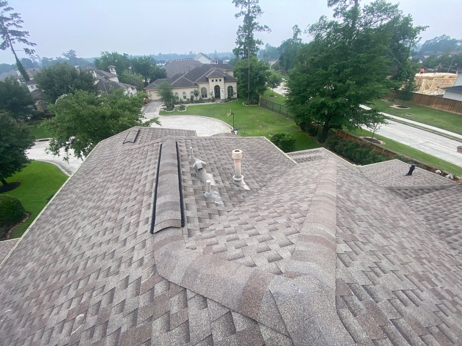 Residential Roofing Repair using Owen's Corning Duration (Lifetime) Shingles by Roof Repair Company