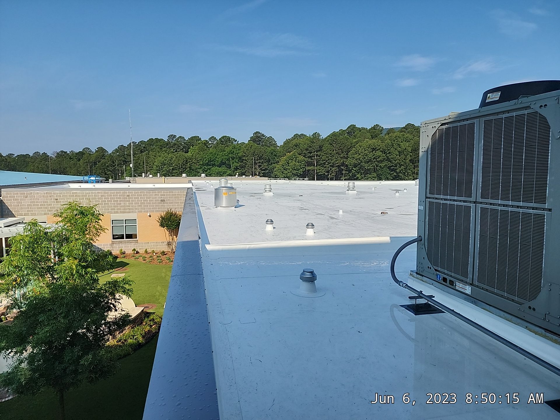 Choctaw Nation Hospital - Med Surg Building by Hostetler Roofing