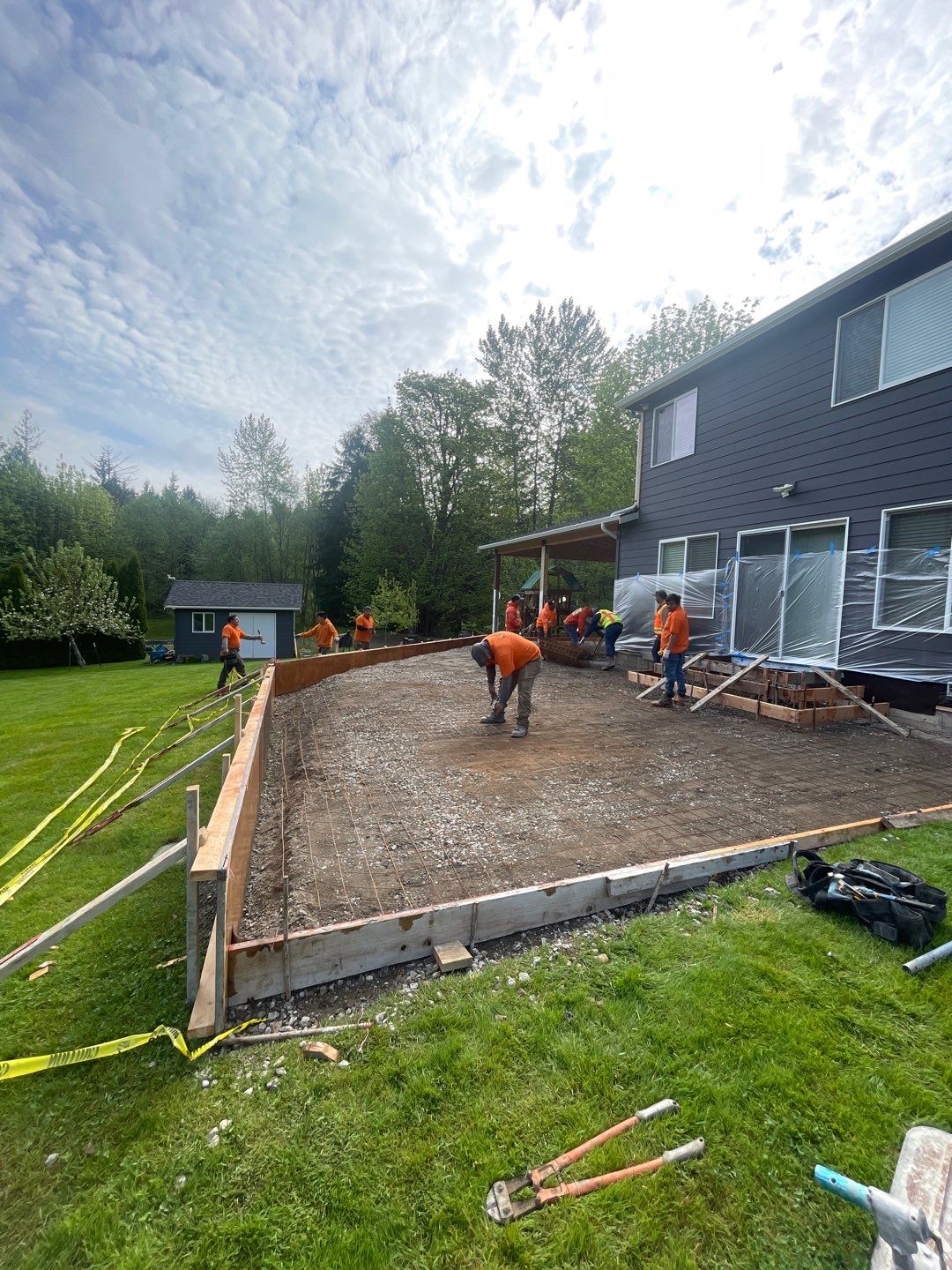 Ty | Concrete Patio by Jireh Asphalt & Concrete Inc 