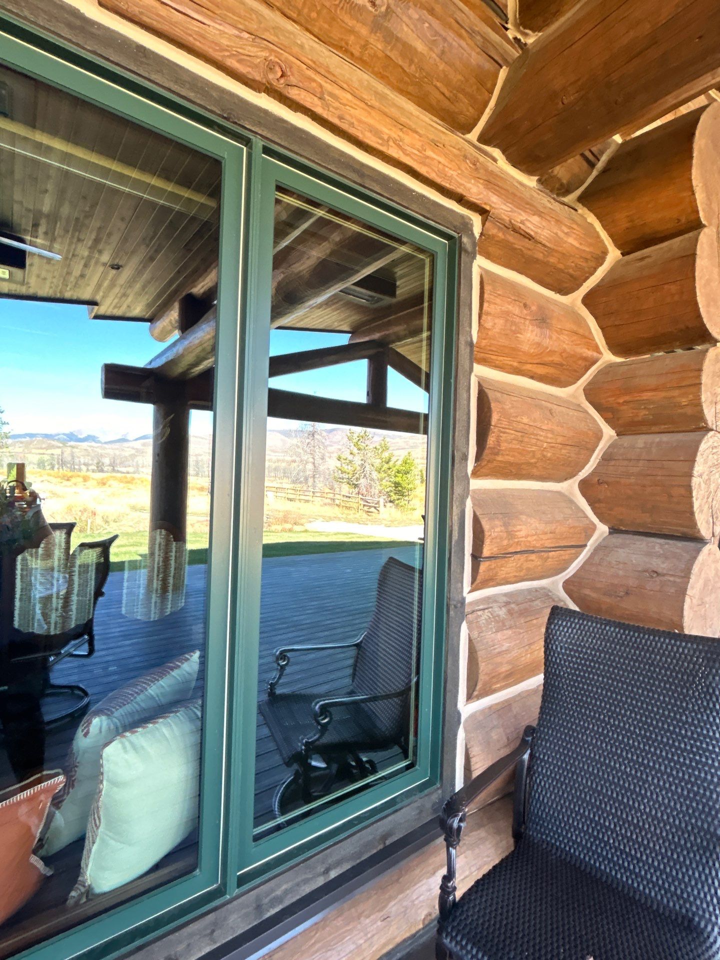 Window Washing Using Ninja Scrubbers by Wheatley Creek Services