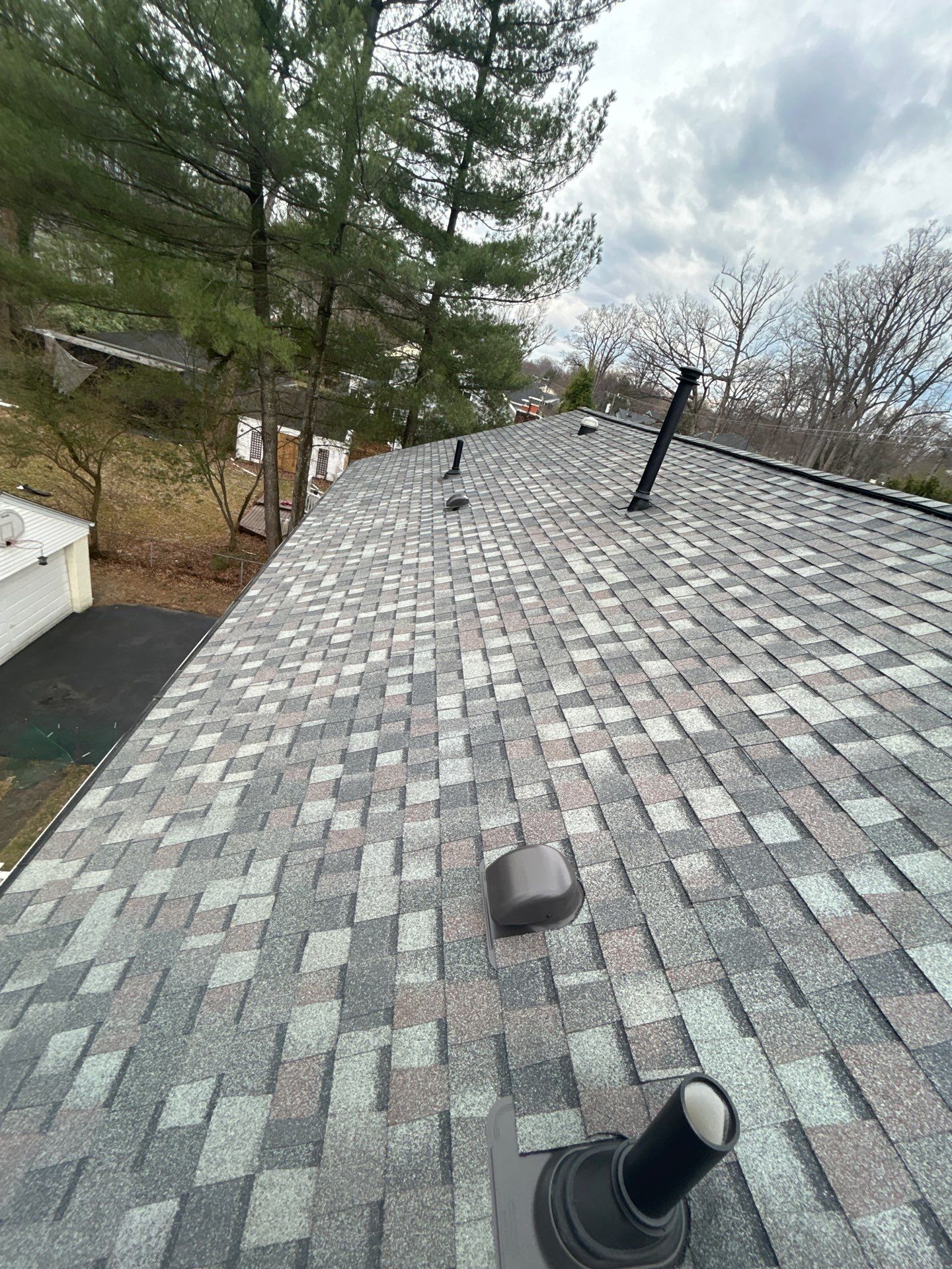Falls Church: Residential Roof Replacement with CertainTeed Landmark Pro in Max Def Colonial Slate by RM Banning, Inc.