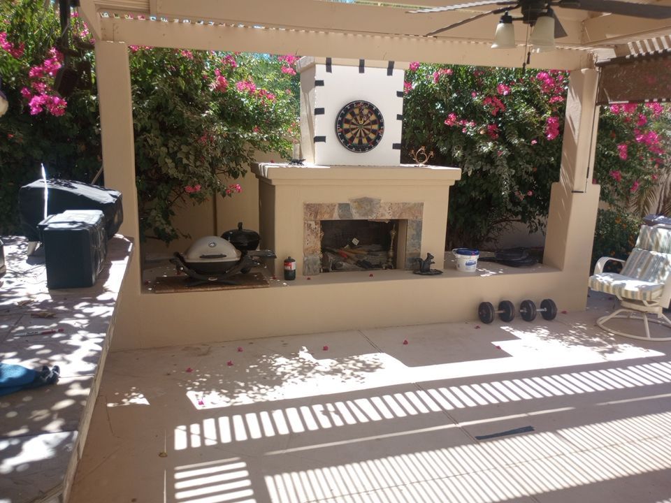 Exterior Painting Job in Scottsdale by Crash of Rhinos Painting & Garage Floors