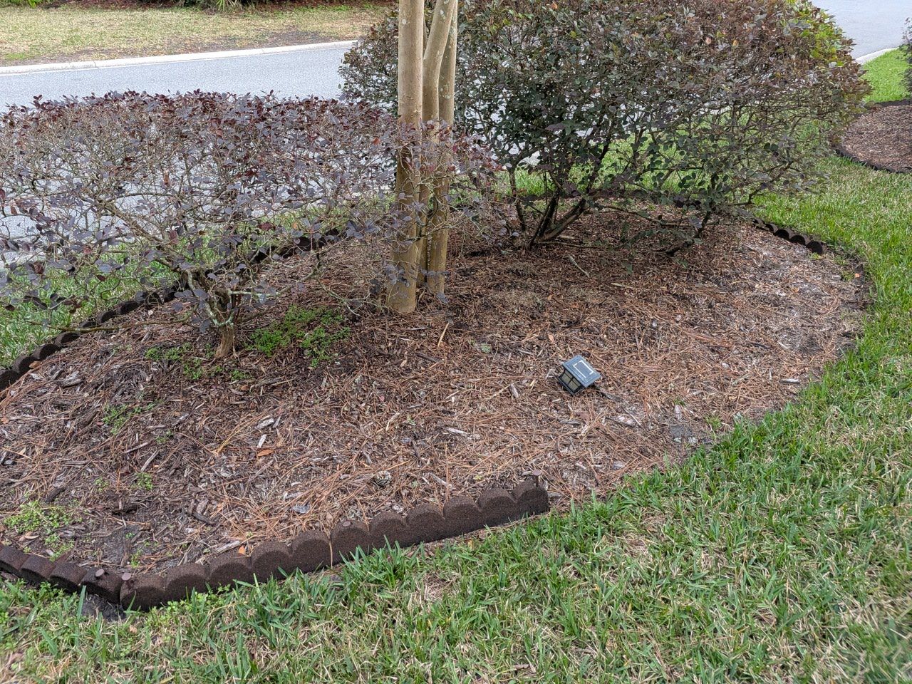 Flower Bed Cleanup & Mulch Preparation — Jacksonville Beach by Harmoni Home Services
