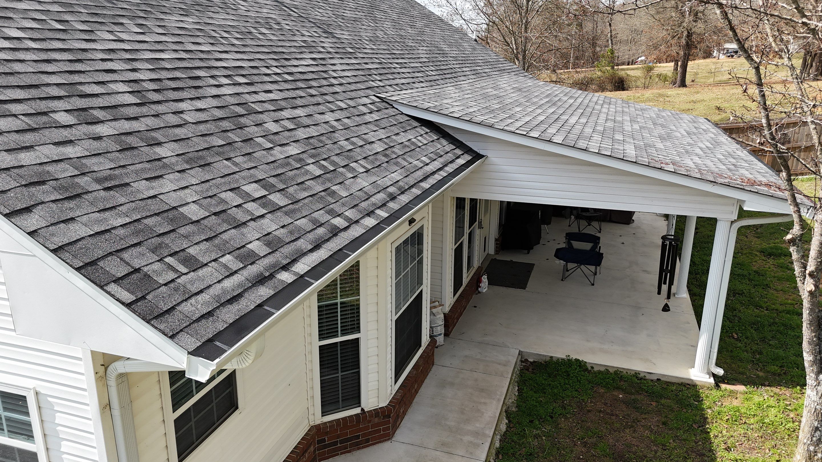 Residential Gutter Replacement - Umpire, AR by Hostetler Roofing