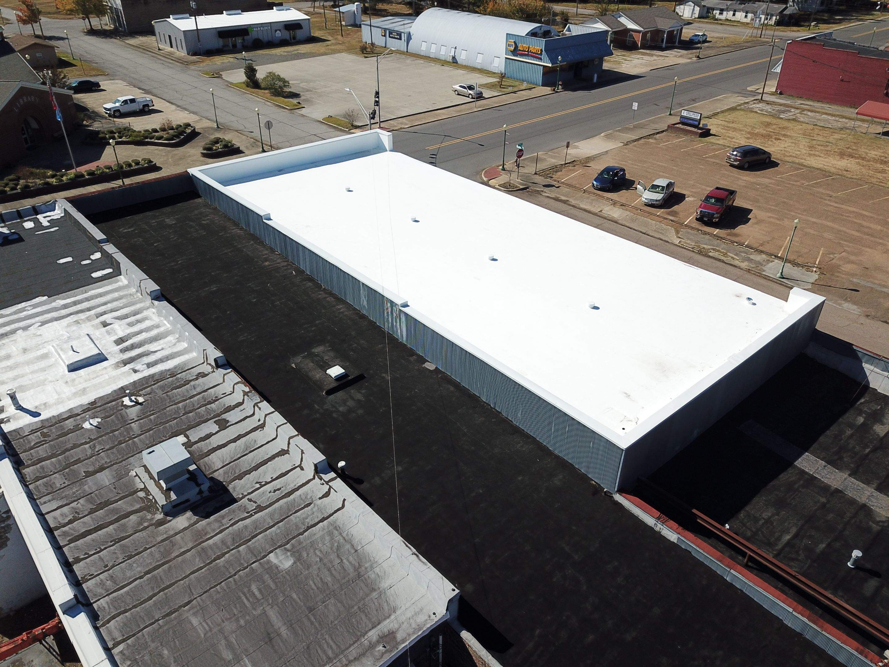 Police Department of Prescott, Arkansas by Hostetler Roofing