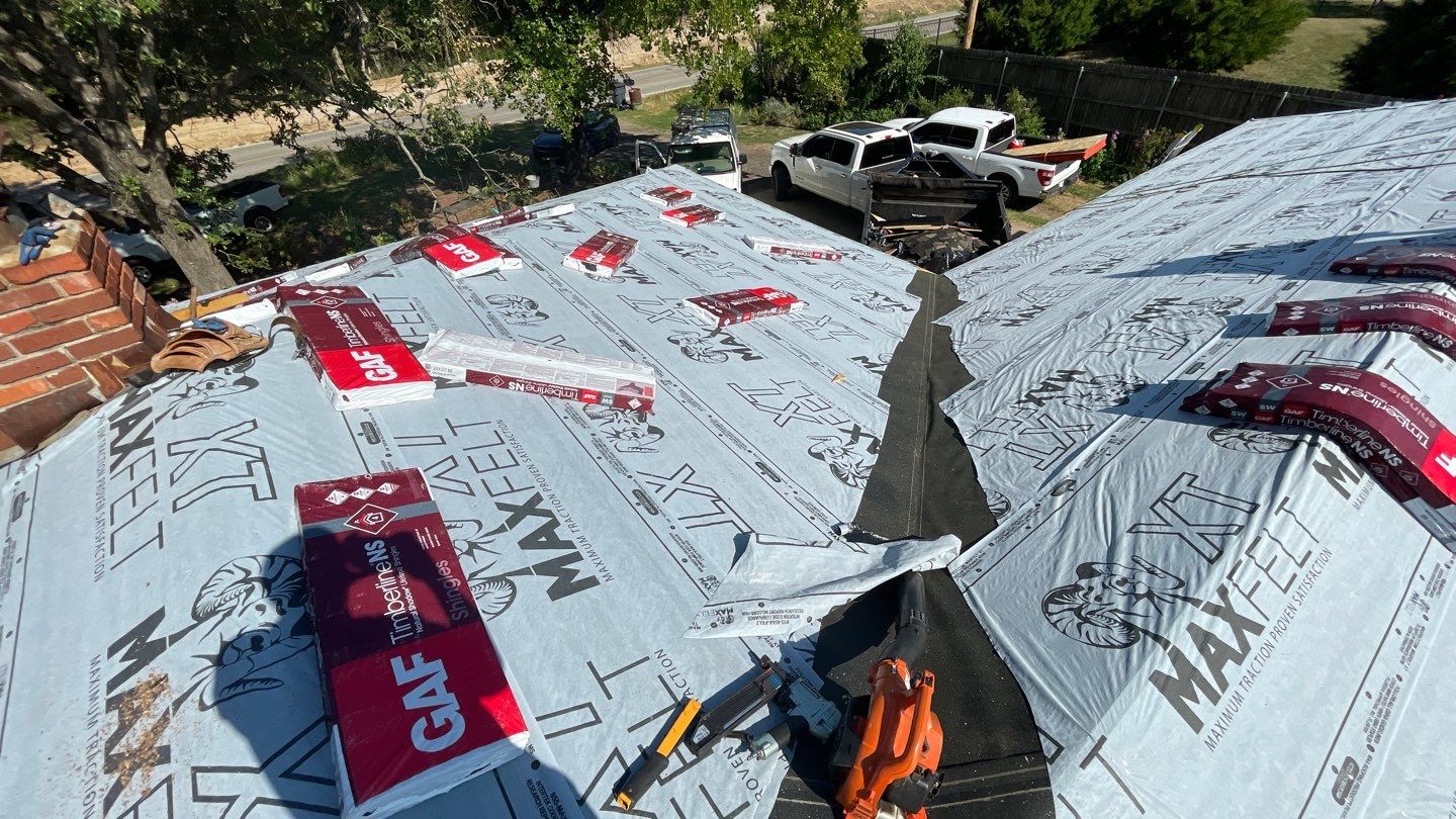 Residential Roofing Installation using GAF Natural Shadow  by A & H Roofing and Contracting