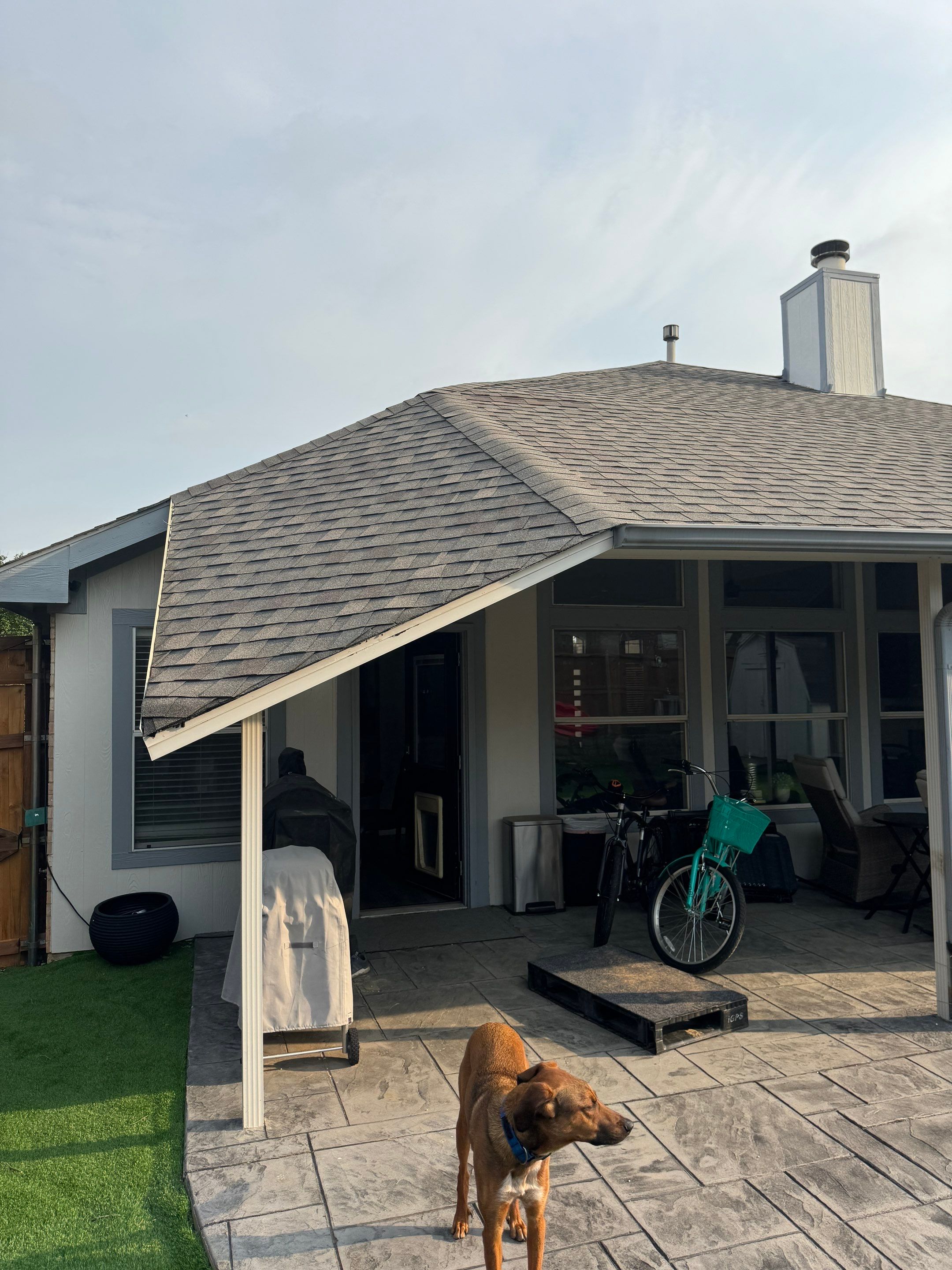 Pergola Build by First Out Roofing 