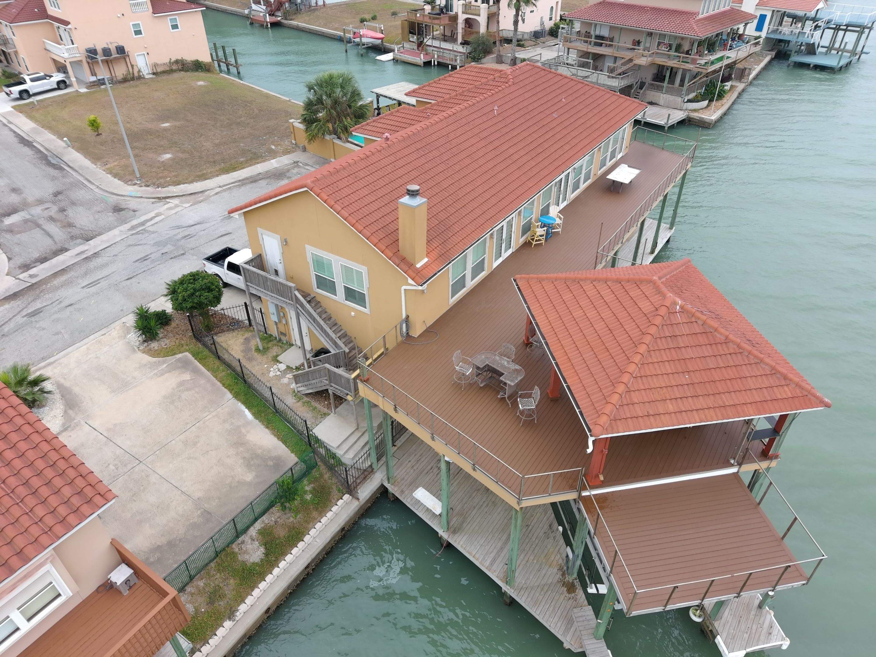 Waterfront Walkout Waterproofed! by Bayfront Roofing and Construction