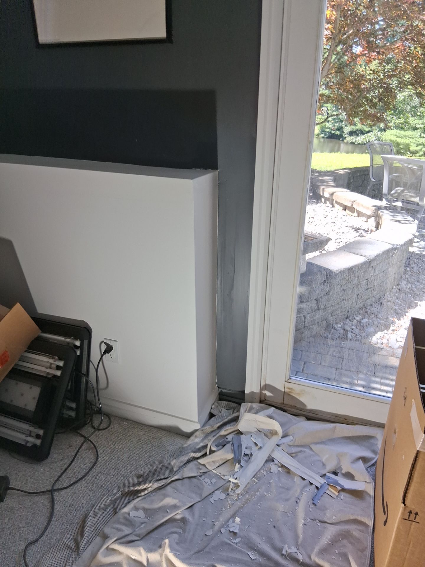 Bedford Residential Interior Painting and Ceiling Water Damage Repair by The Persnickety Painters