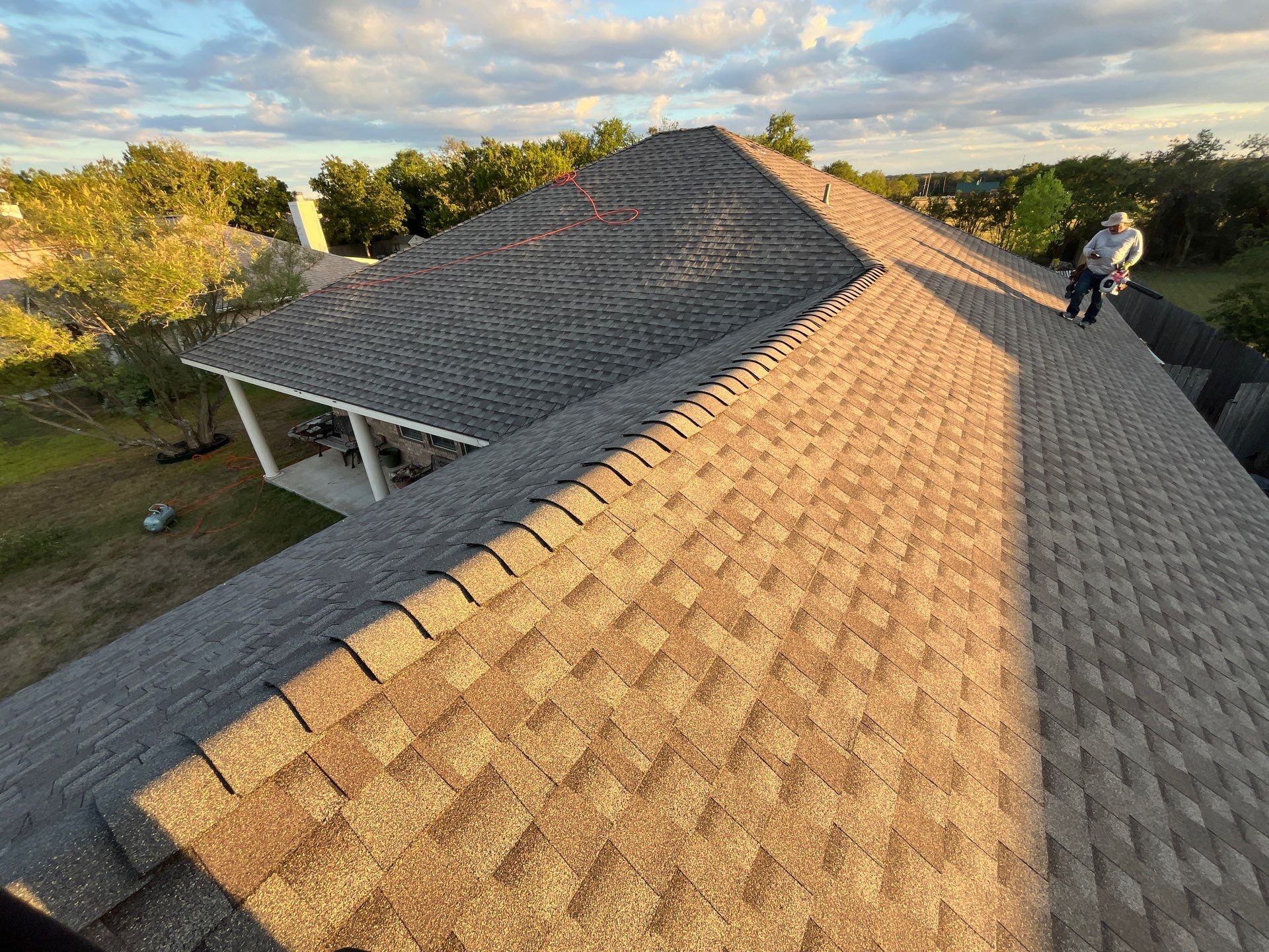 Temple TX — Hail Damage Roof Replacement, Skylight Replacement & Ventilation Upgrade, West Temple by ROAM Roof & Solar