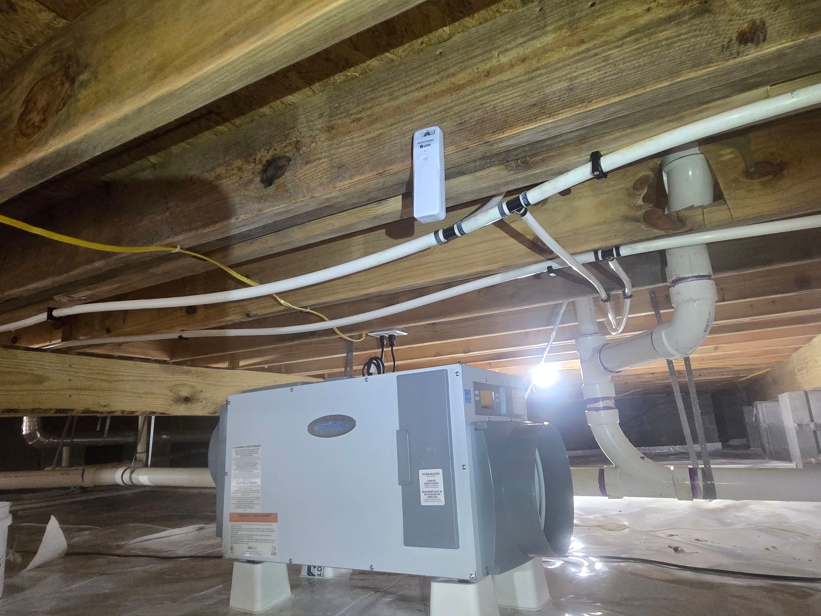 Project in Suffolk by Patriot Crawl Space Repairs