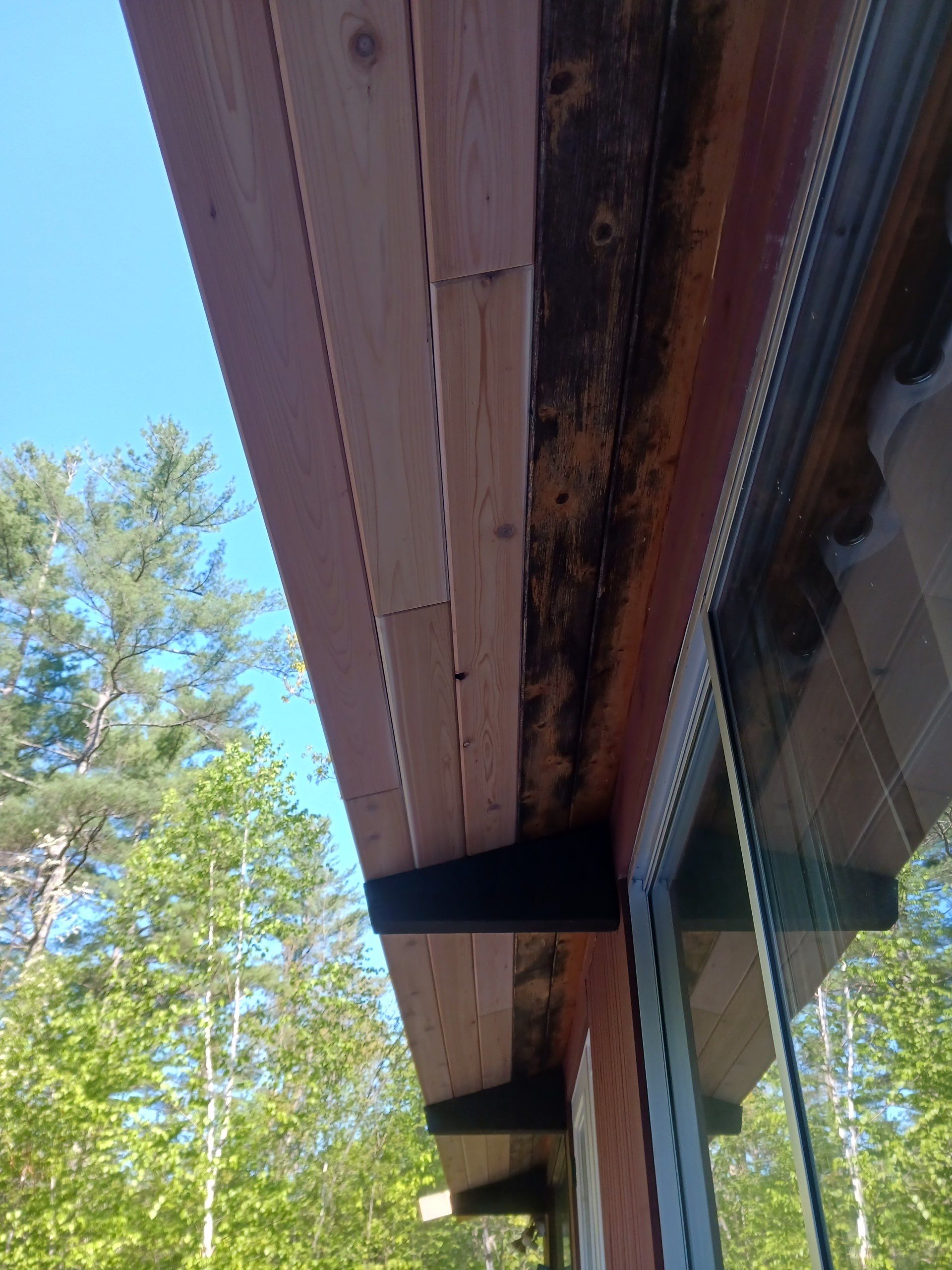 Warm Roof Install On a Deck Home by Tall pine roofing