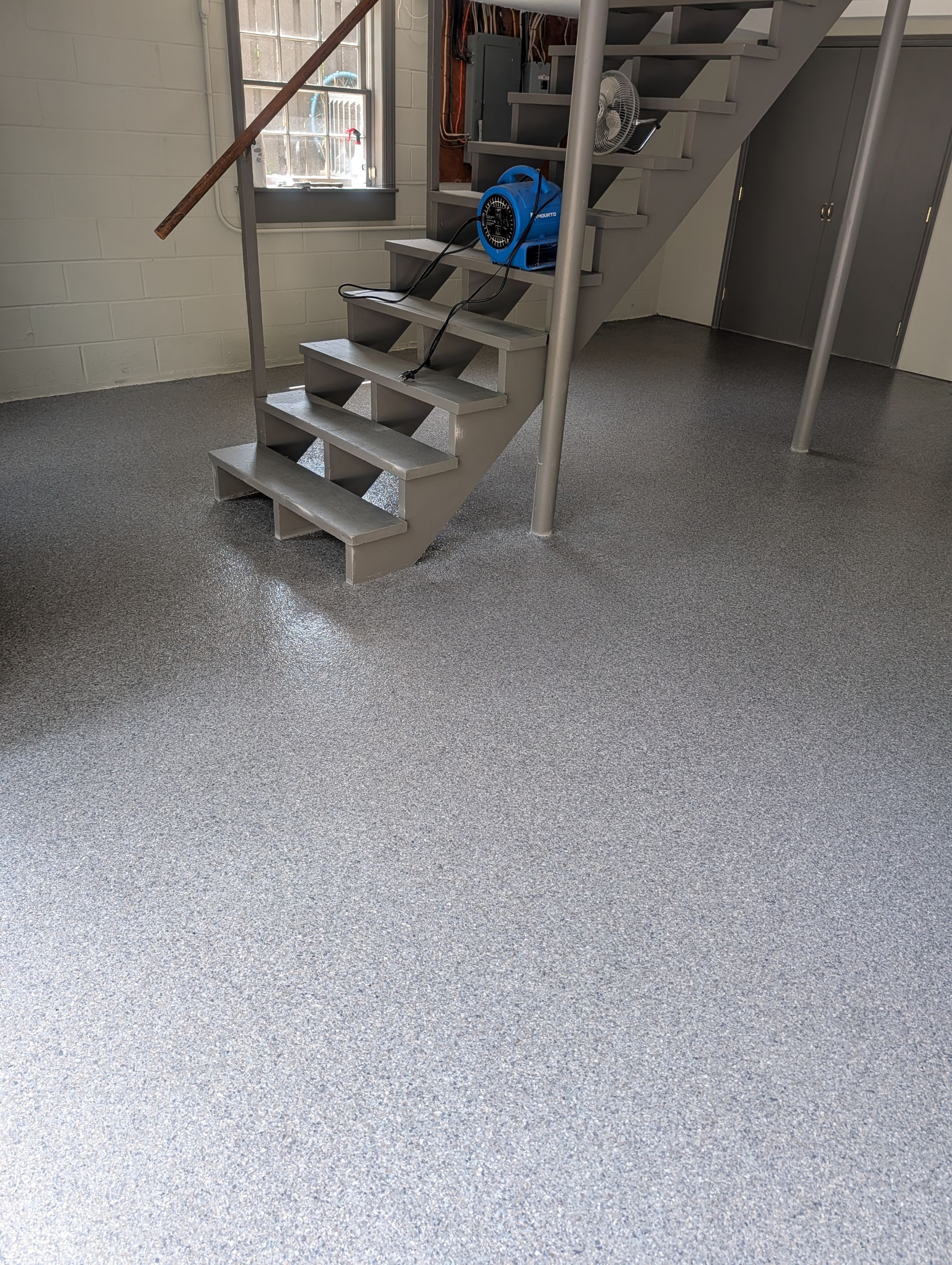 Garage Floor Coating using Briar by My Garage Floor Guys