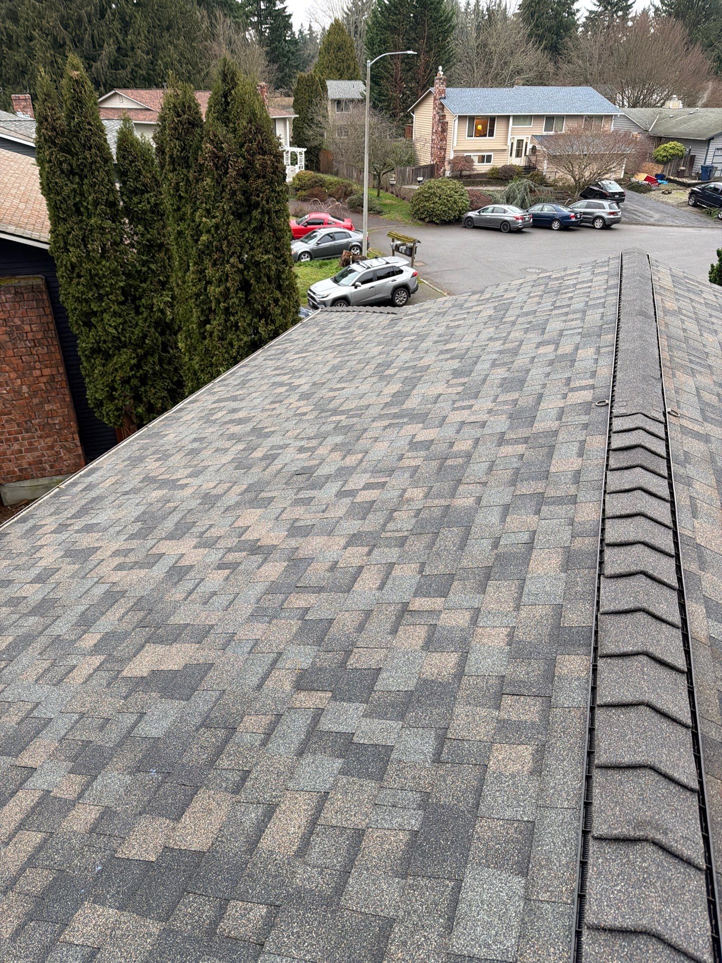 Residential Roofing Installation using GAF UHDZ Shingles by Roofing Formula LLC
