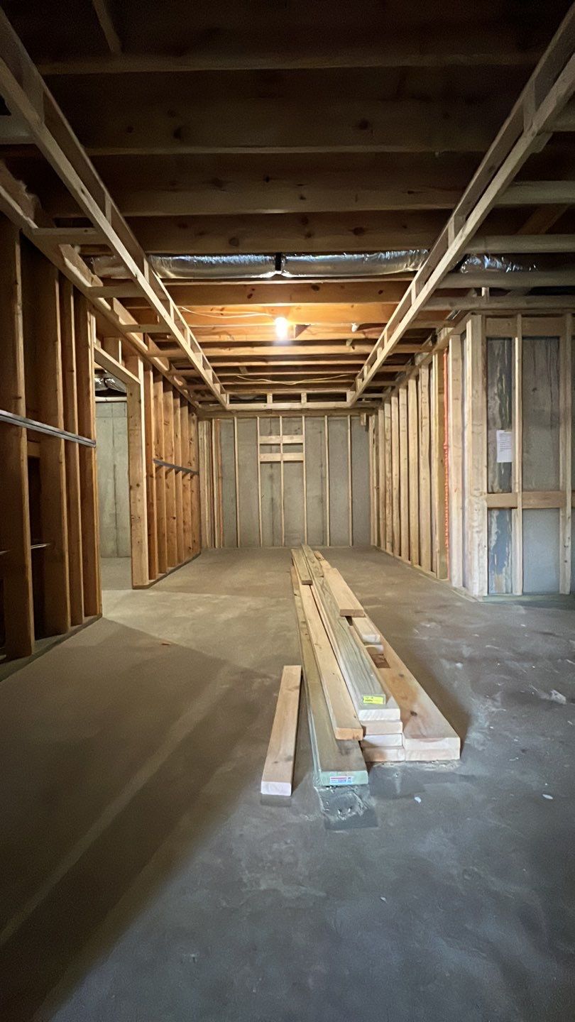 Modern Basement Finishing Project in Acworth Featuring Custom Wet Bar by Swift Home Renovations