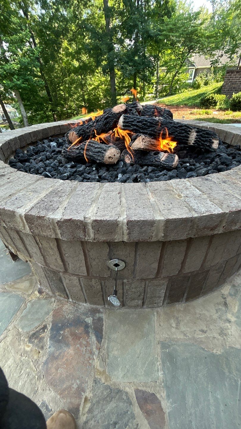 Outdoor Log Set by Smucker Mechanical