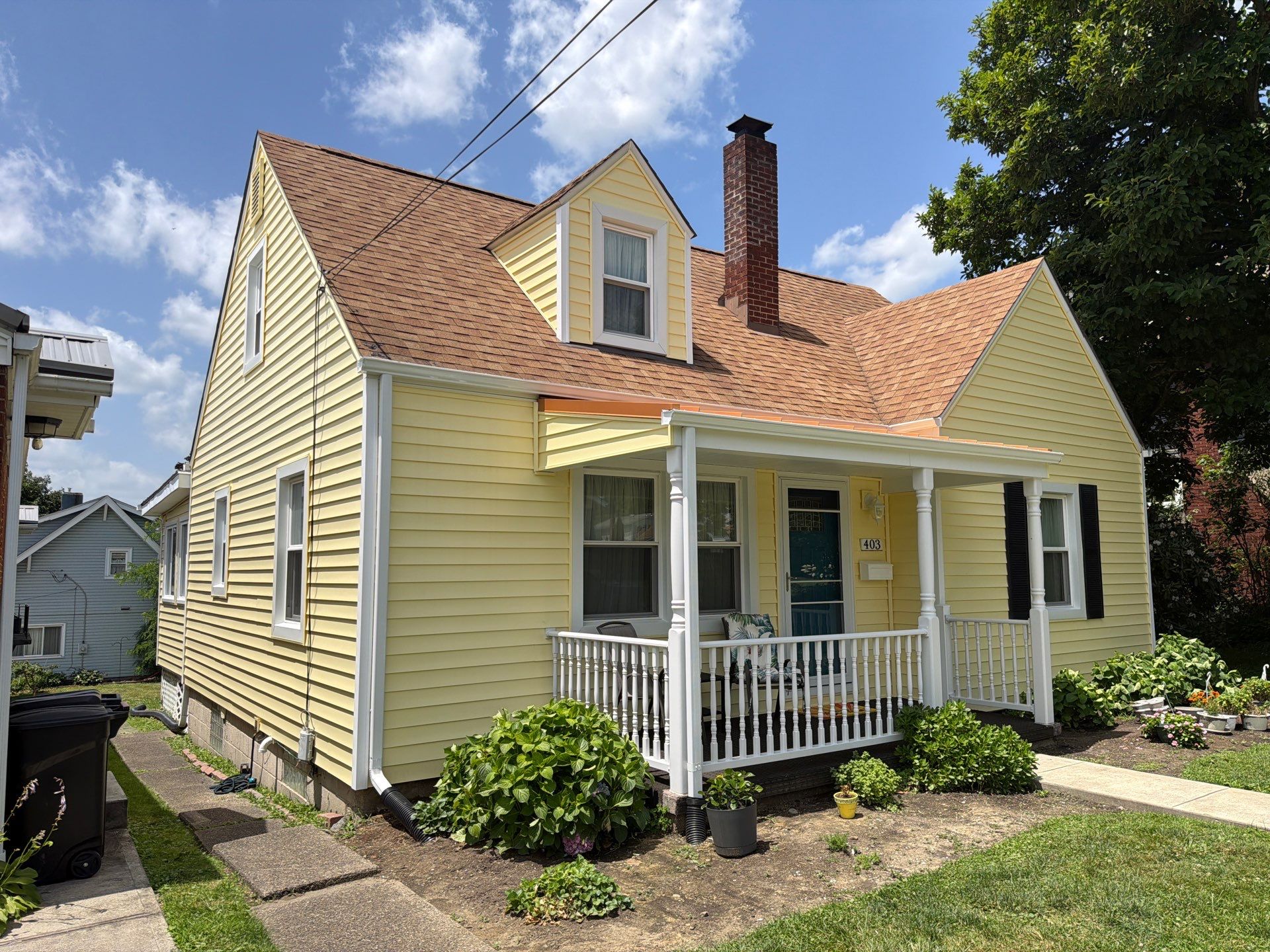 Autumn Yellow Makeover in New Kensington by Ideal Siding Pittsburgh