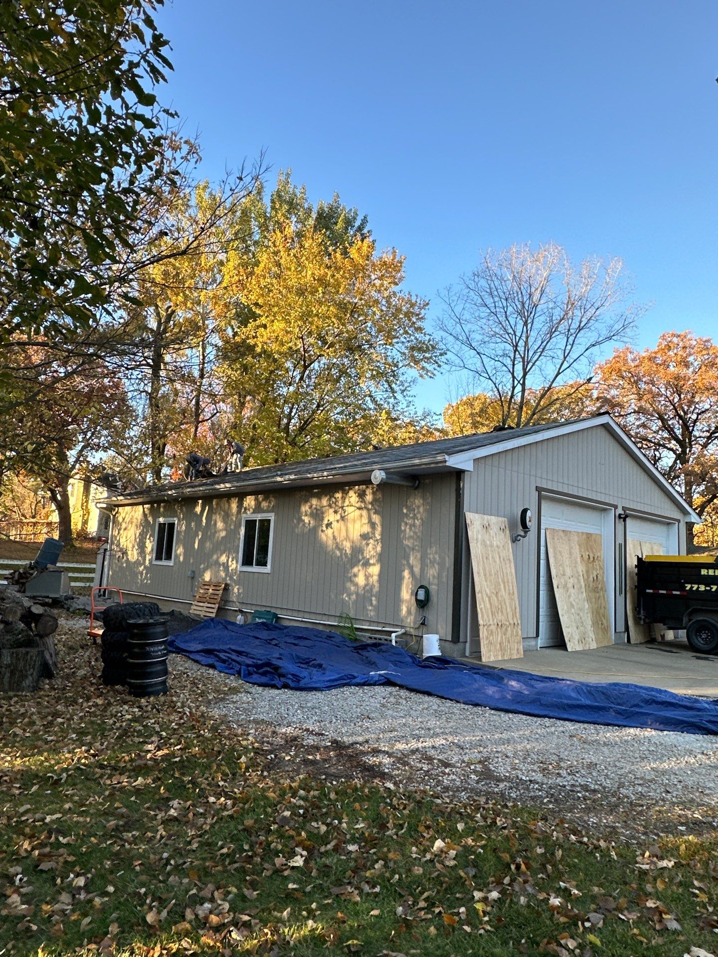Residential Roofing Installation using Malarkey Roofing by Perfect Exteriors Inc. 