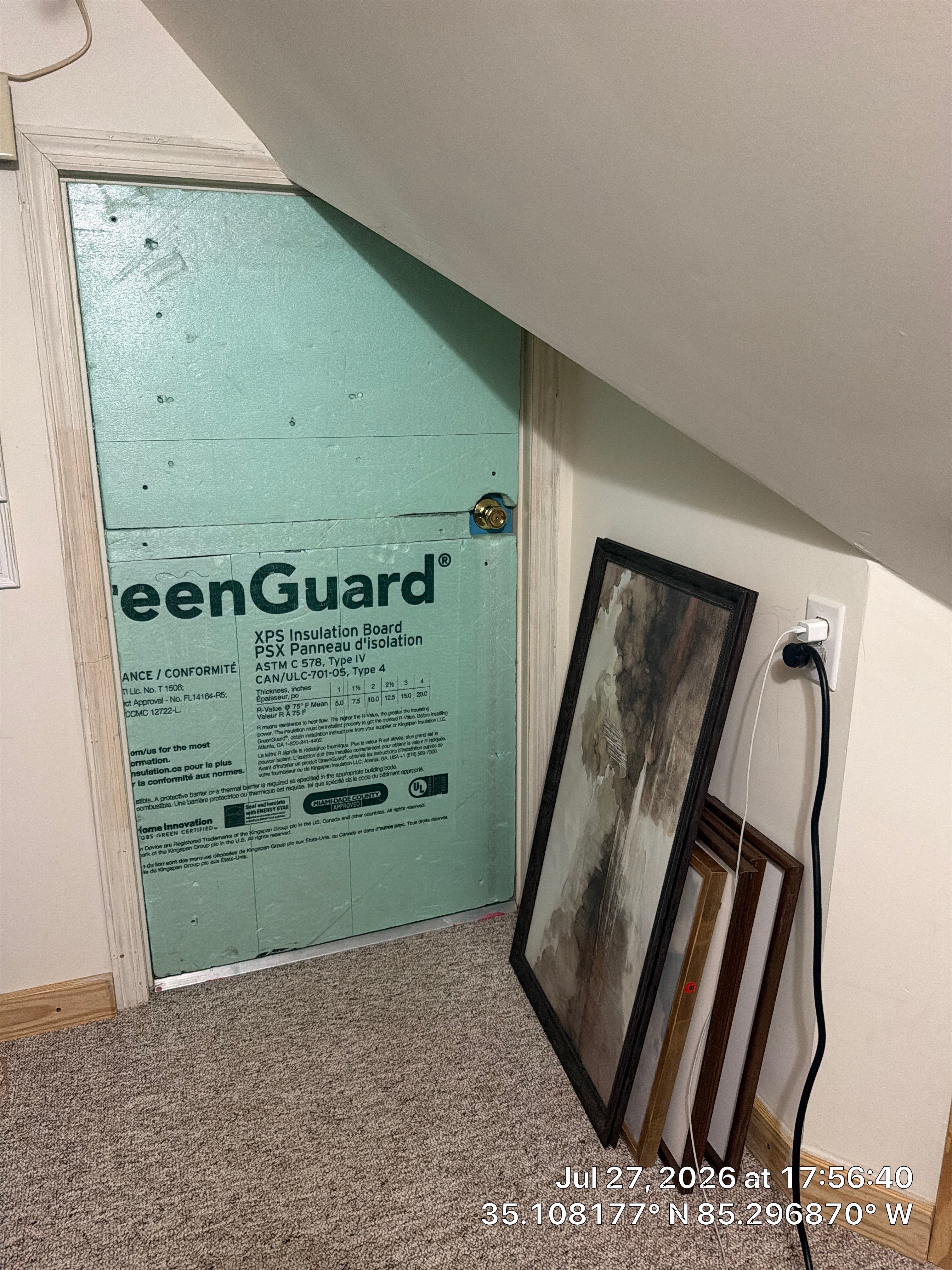 Commercial Attic Insulation Sealing and Site Preparation in Chattanooga by CompanyCam Sales Demo