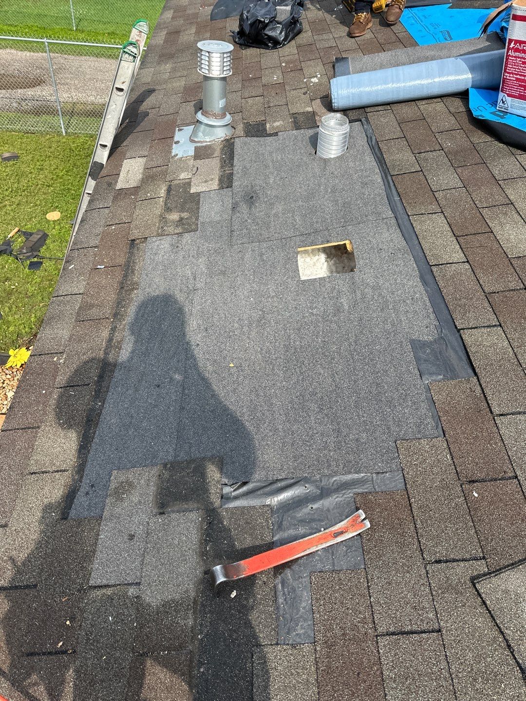 Hail Damage using Owen's Corning Duration (Lifetime) Shingles by Roof Repair Company