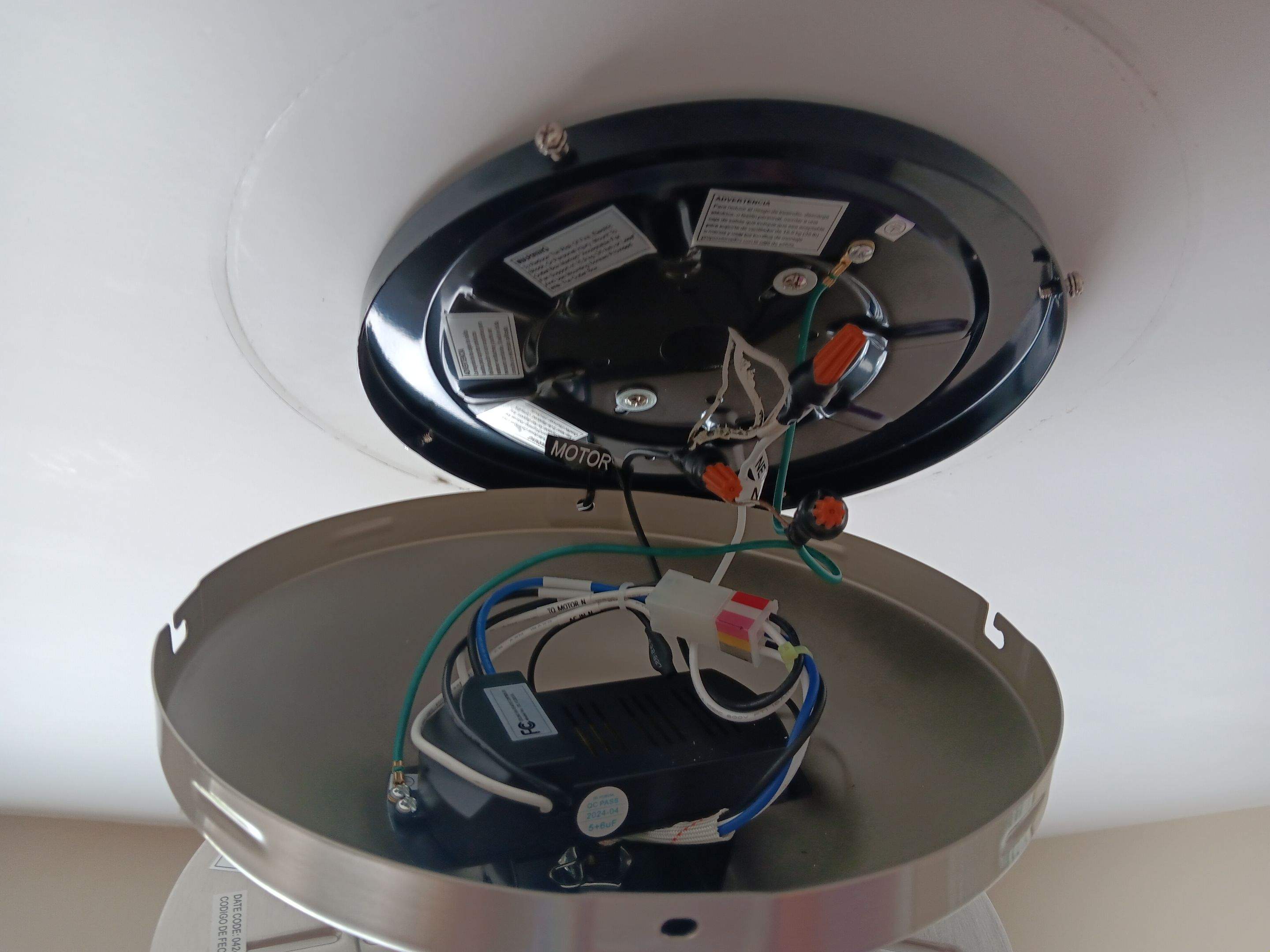 Ceiling Fan Replacement using Customer Supplied Ceiling Fan by B&L LABOR SERVICES LLC
