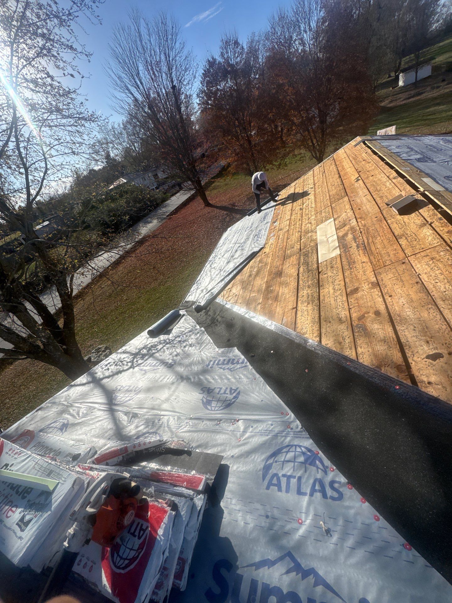 Residential Roofing + Gutters & Downspouts Install  by Titan Commercial & Residential Roofing 