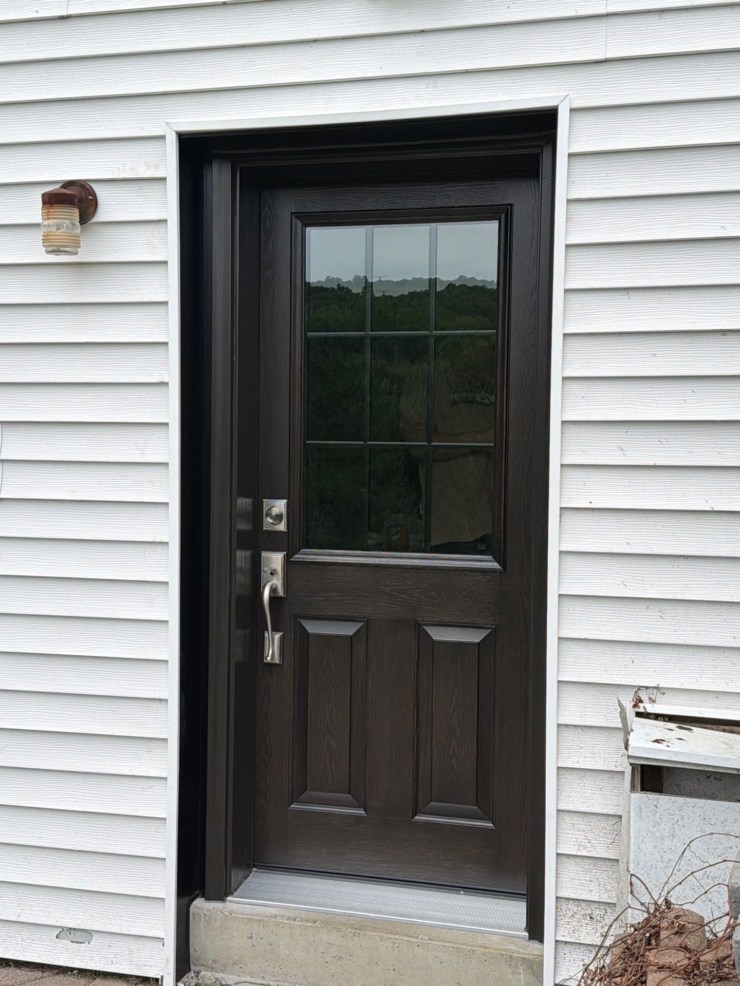 Provia Entry Door and Storm Door by Aspen Home Improvements