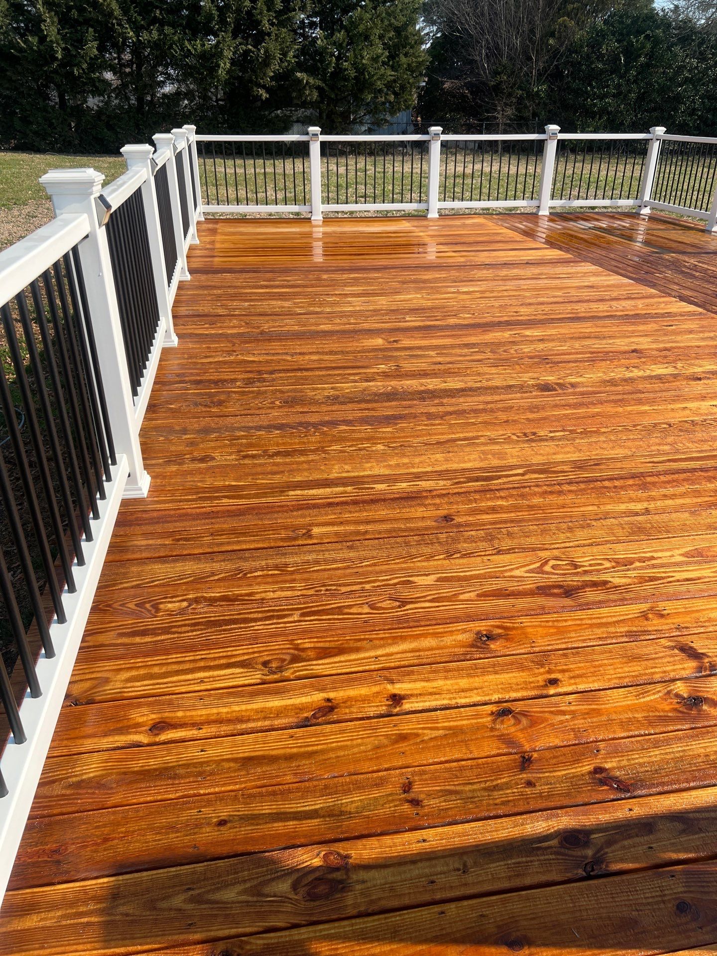 Weathered Deck using Wood Sealant by DuraSeal