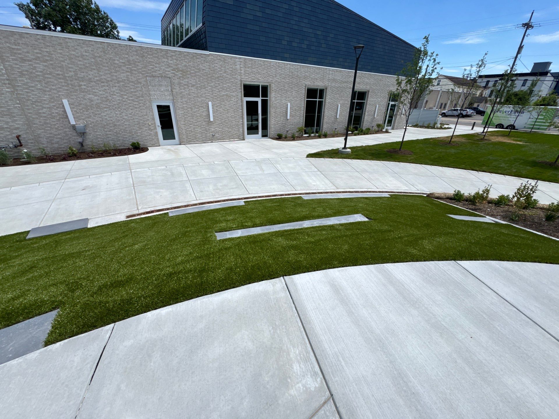 Batesville Library Event Lawn by ForeverLawn NEIN/INDY