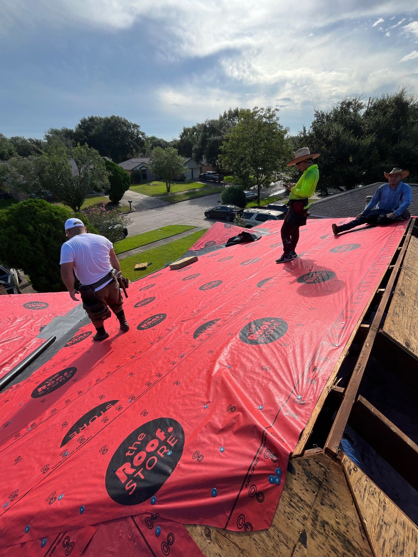Marine Veteran Reroof Project by Berry Good Roofing 