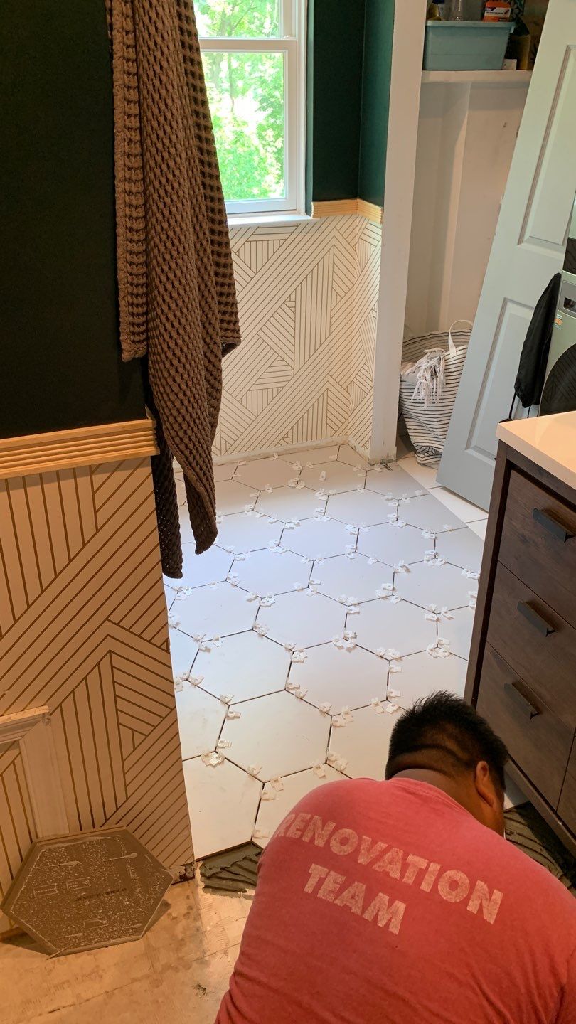 Bathroom Tiling by Greenspring Construction Services