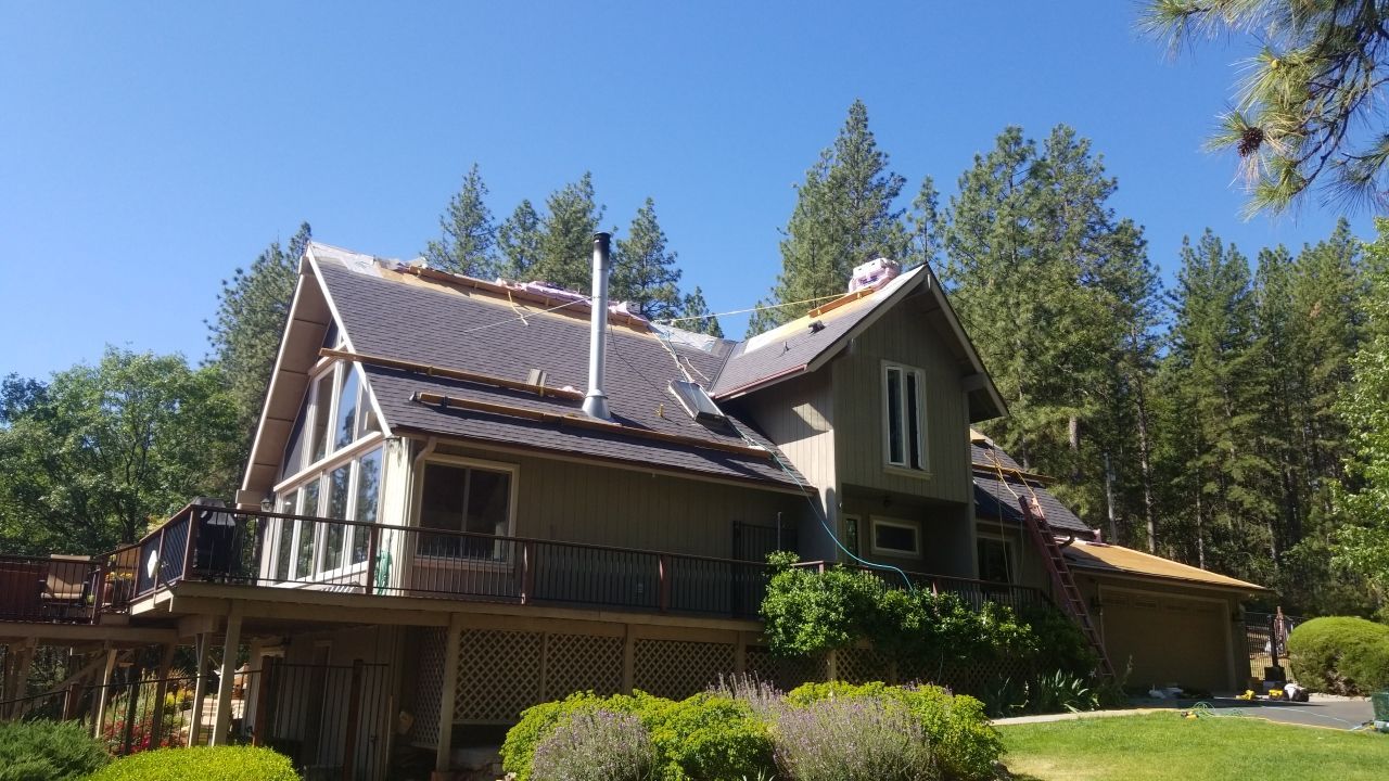 Residential Roofing Installation using Owens Corning Roofing Shingles by Byers Enterprises 