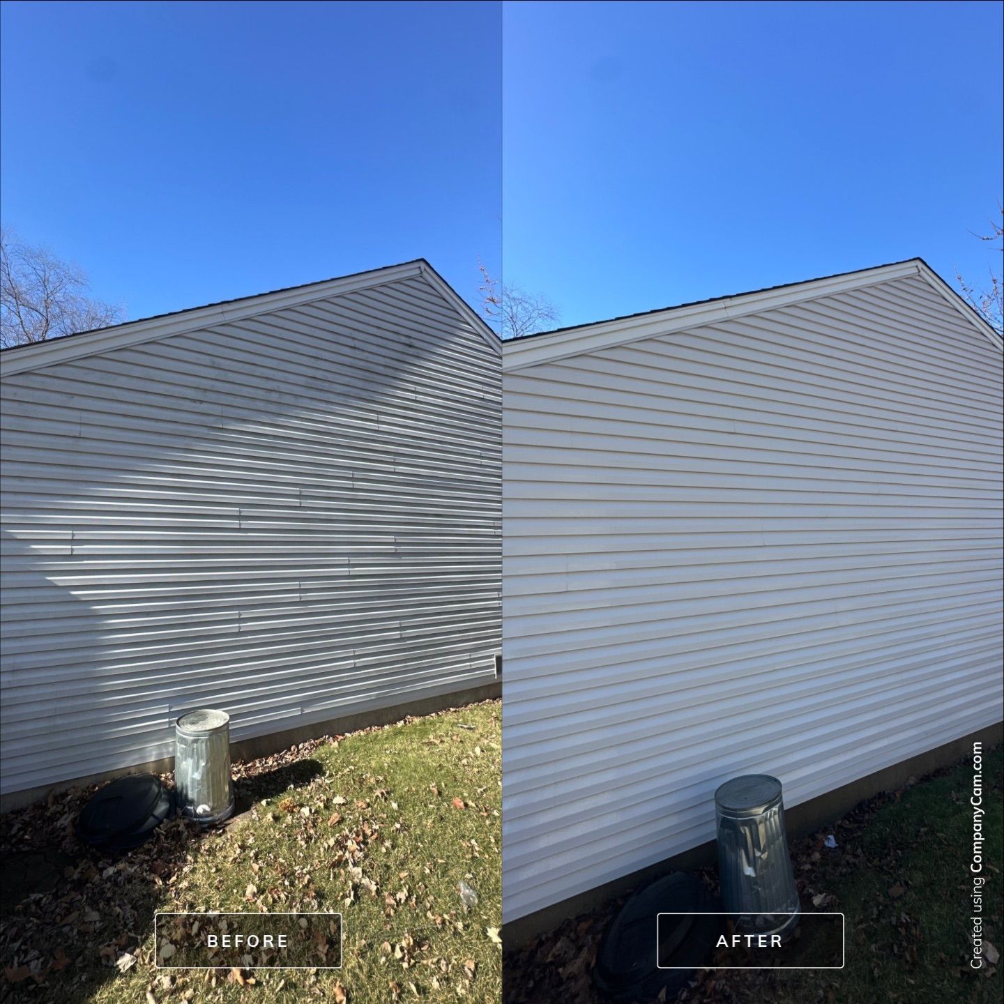 Project in Carol Stream by Simmons Power & Soft Washing