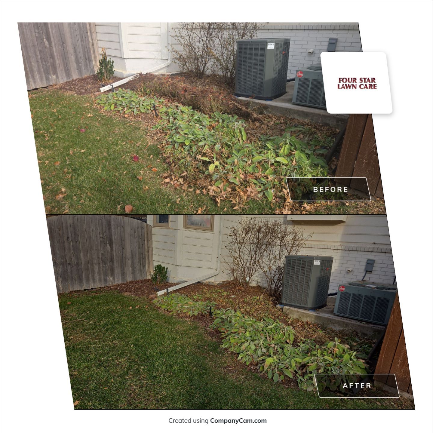 Project in Wichita by Four Star Lawn Care