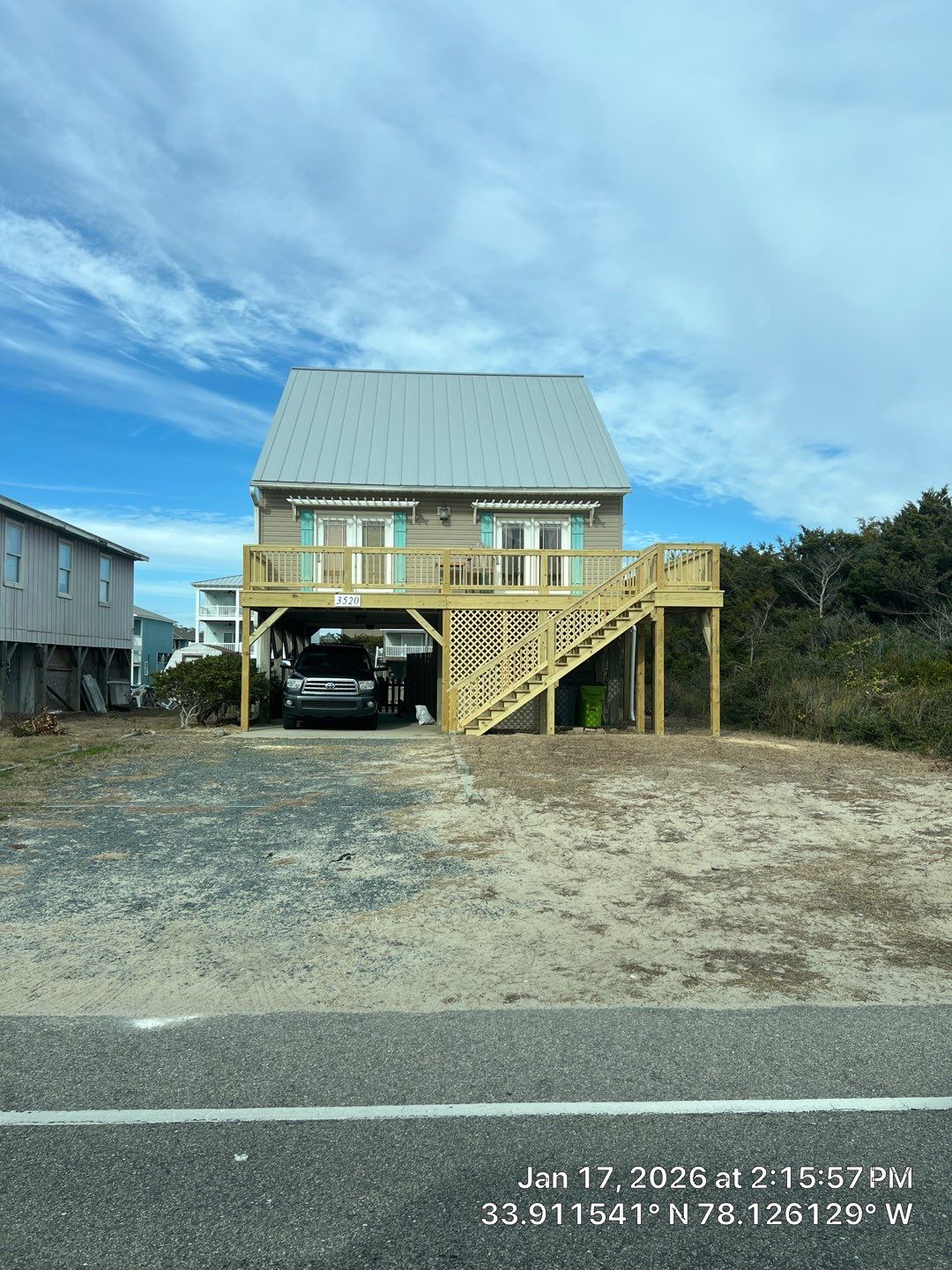 Deck Construction in Oak Island, NC | Coastal Outdoor Living Project by RGR Construction and Roofing, LLC