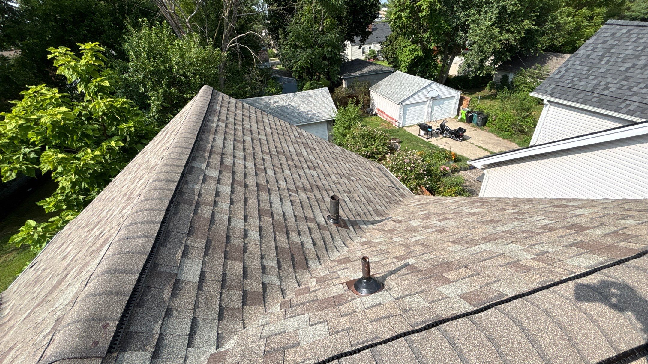 Roof Replacement using Owens Corning Driftwood by 180 Contractors