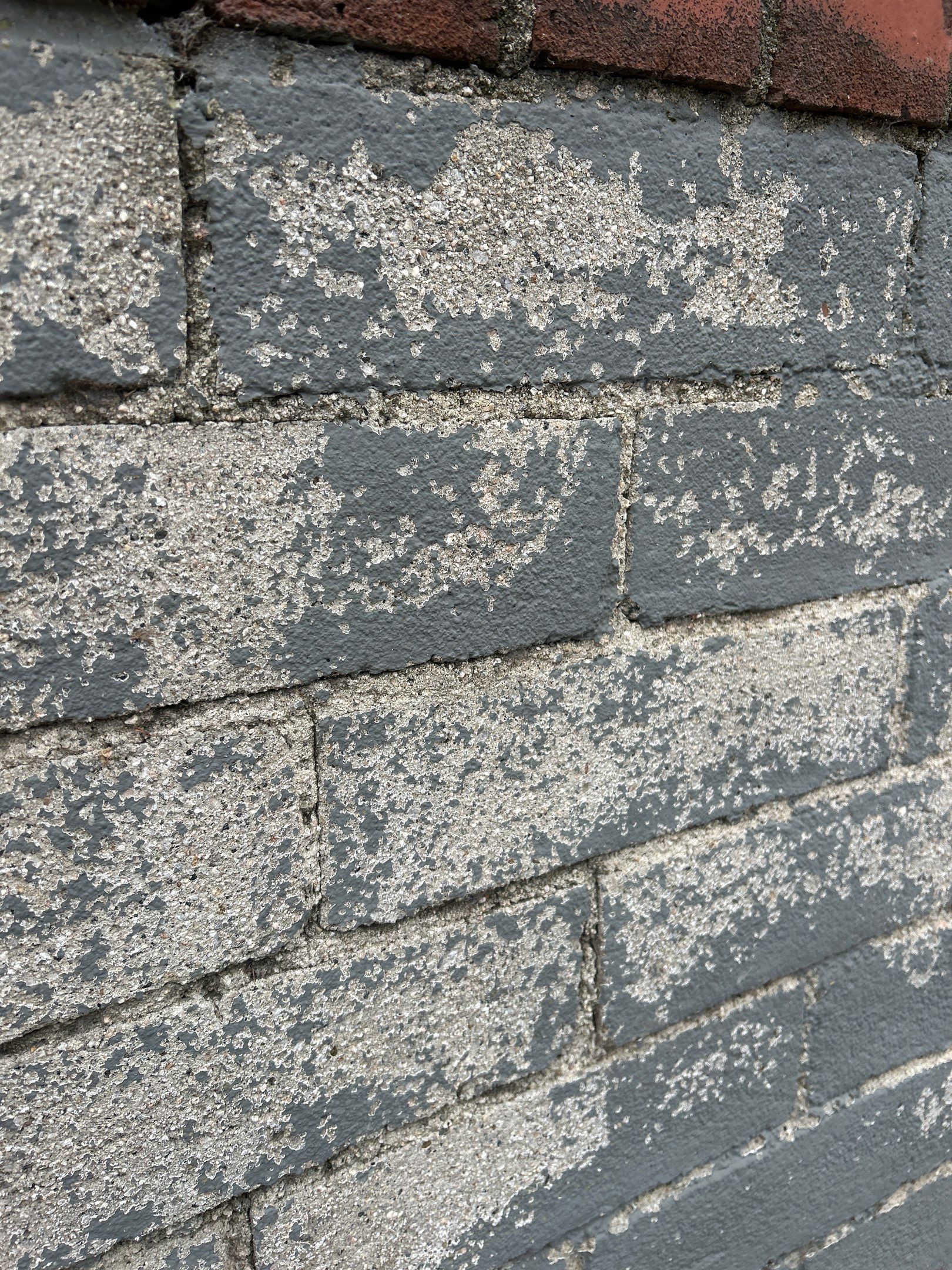 Sandblasting Paint Off Brick Wall In Los Angeles, CA by La Power Washing Inc