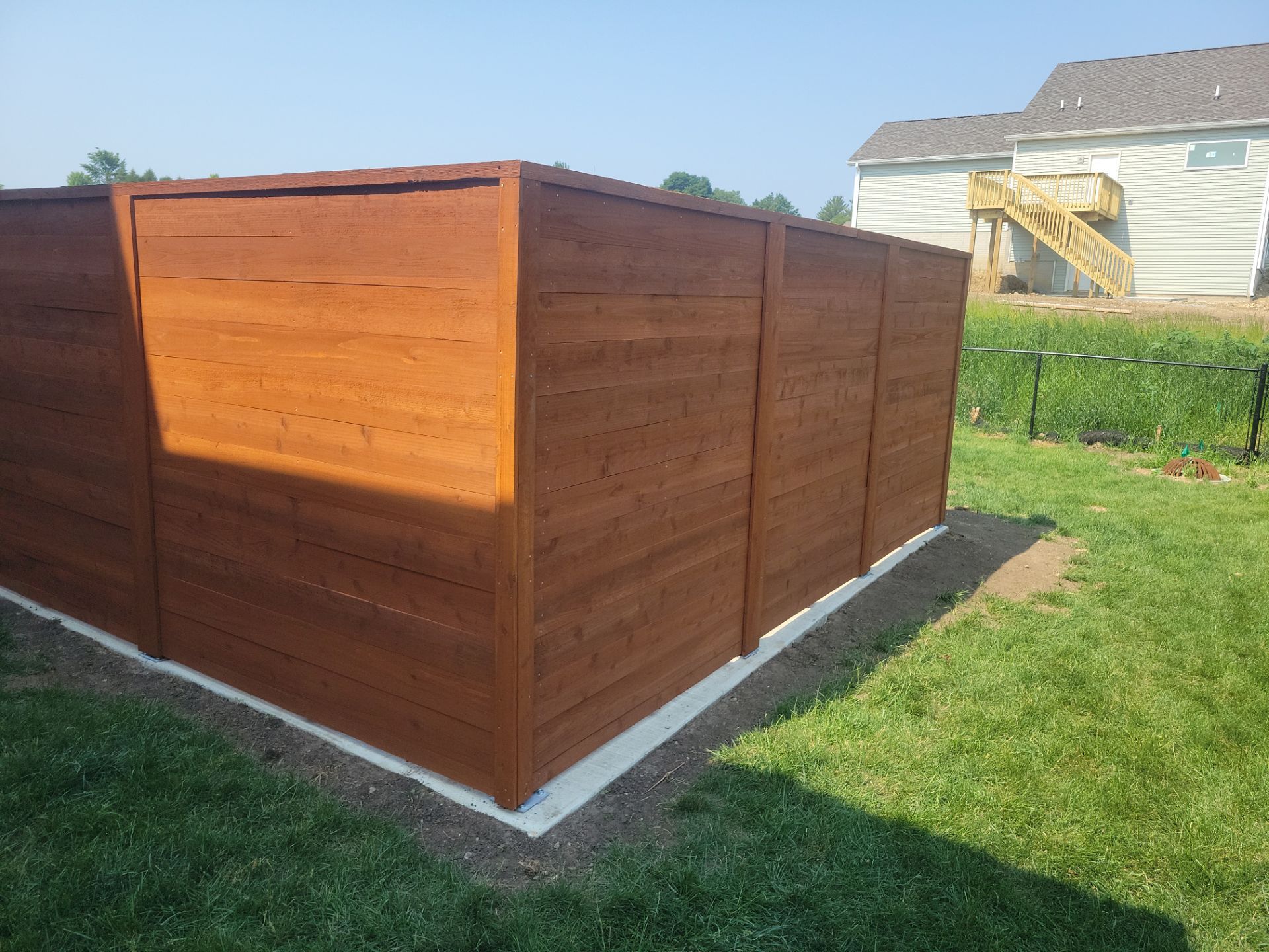 Project in Waverly by Perfect Picket Fence and Stain