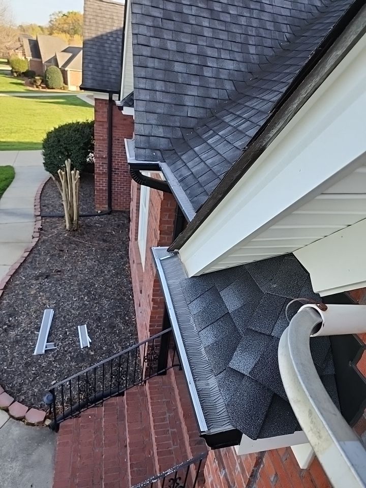 Gutter Guard Instalation using Leaf Blaster Pro by Gutter Glove by Power Wash Masters LLC