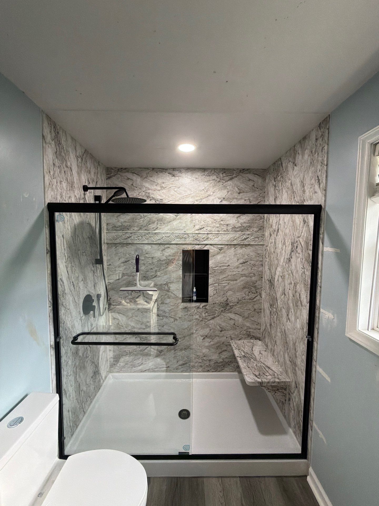 Tub to Shower Remodel by BathPlanet SW Virginia