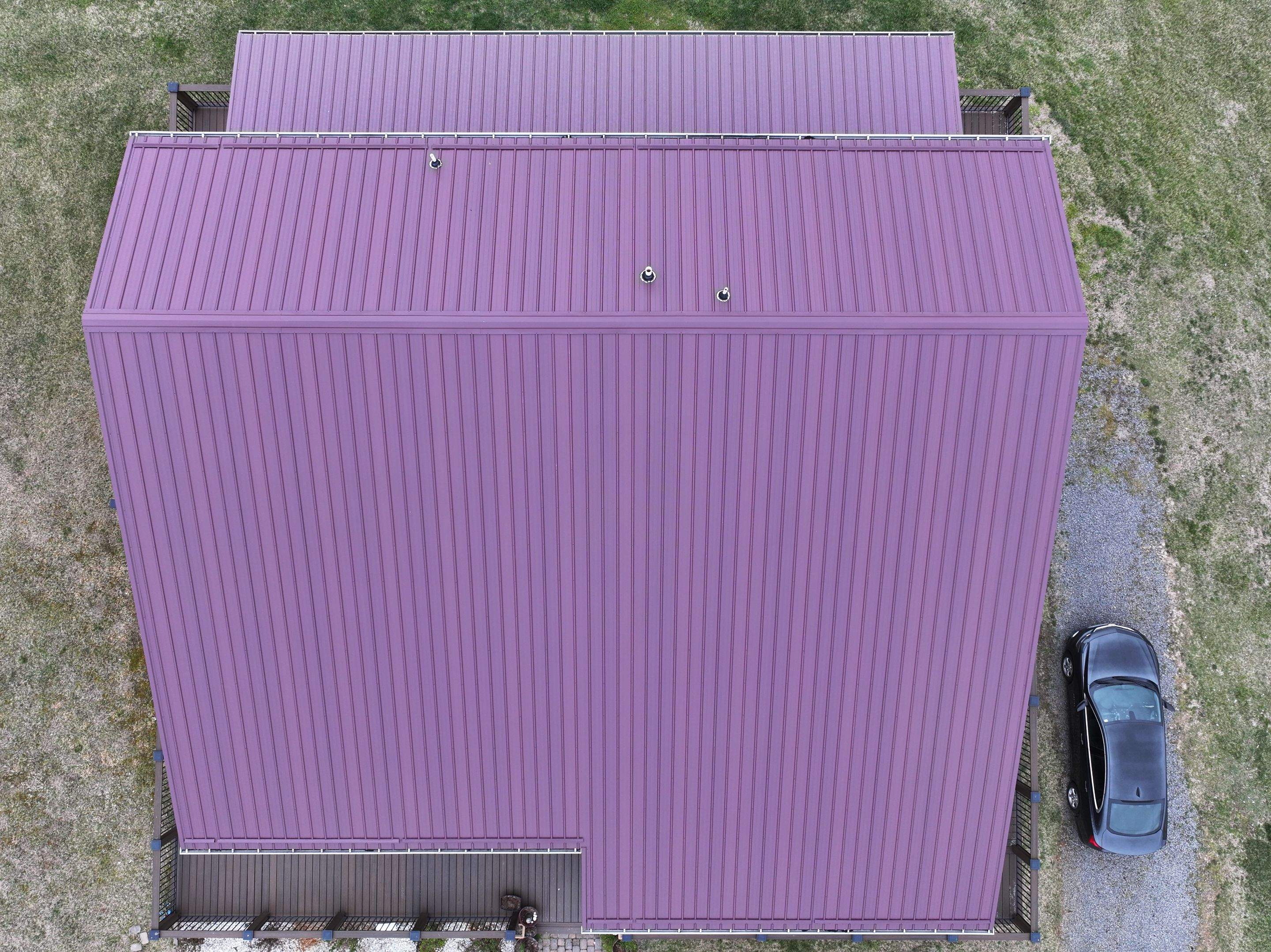 Burgundy Frost by Omnia Roofing