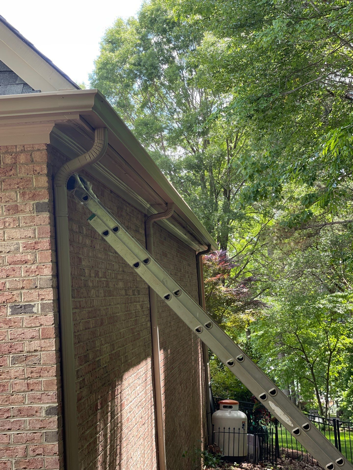 Beautiful 6" Seamless Gutter by Peak 2 Peak Services LLC