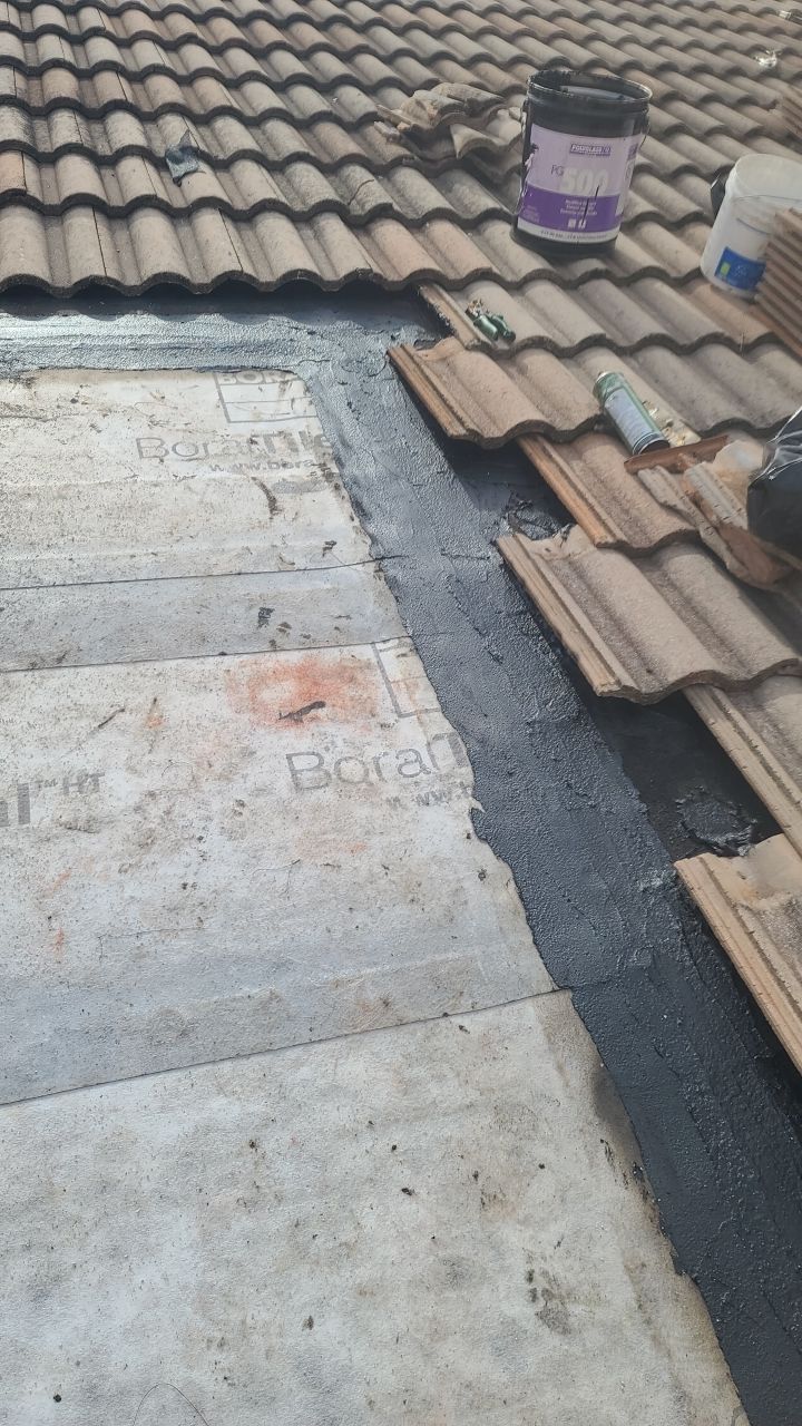 Concrete Tile Roof Repair using Concrete Roof Tile by Aastro Roofing