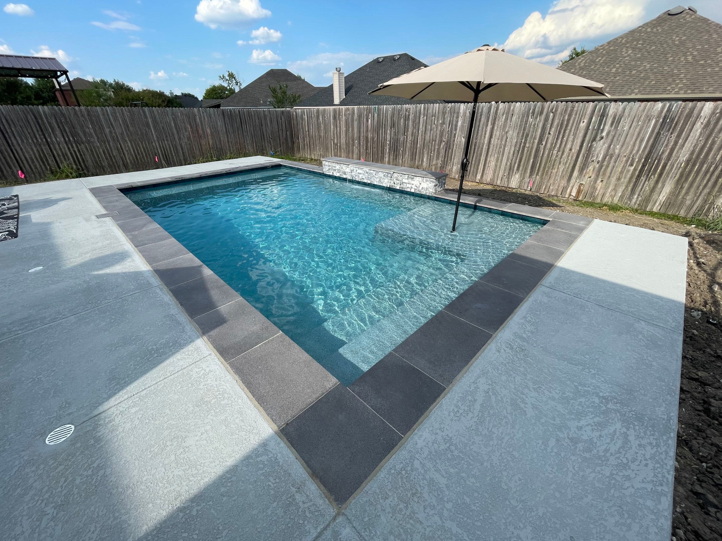 Small Backyard Pool by Pinnacle Pools and Spas - DFW