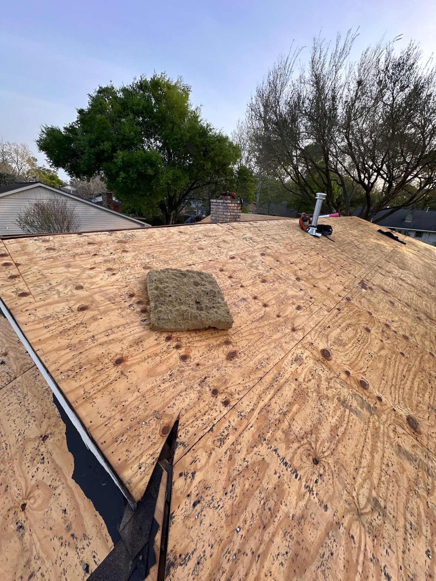 Project in Houston by Motion Roofing